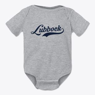 Lubbock Texas Vintage Team Baby Onesie