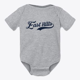 East Hills New York Vintage Team Baby Onesie