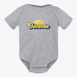 Osceola Iowa Sublime Sunset Baby Onesie
