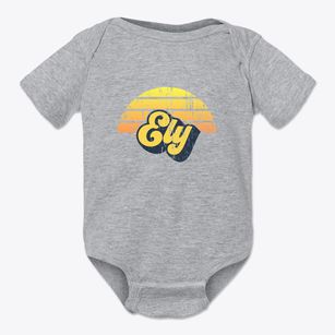 Ely Nevada Sublime Sunset Baby Onesie