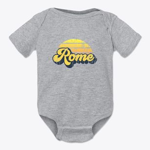 Rome New York Sublime Sunset Baby Onesie