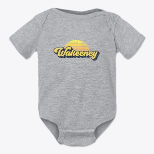 Wakeeney Kansas Sublime Sunset Baby Onesie