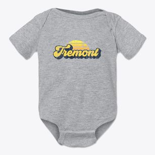 Tremont Maine Sublime Sunset Baby Onesie