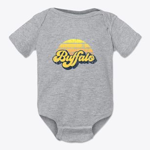 Buffalo Oklahoma Sublime Sunset Baby Onesie