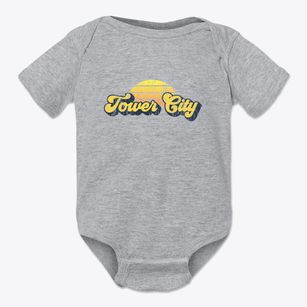 Tower City Pennsylvania Sublime Sunset Baby Onesie
