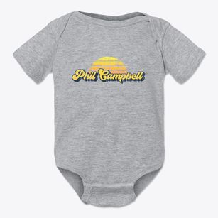 Phil Campbell Alabama Sublime Sunset Baby Onesie