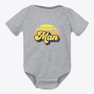 Man West Virginia Sublime Sunset Baby Onesie