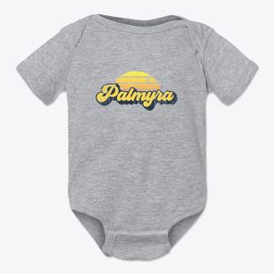 Palmyra Nebraska Sublime Sunset Baby Onesie
