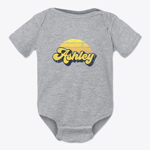 Ashley Illinois Sublime Sunset Baby Onesie
