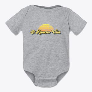 El Rancho Vela Texas Sublime Sunset Baby Onesie