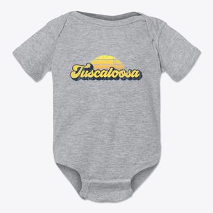 Tuscaloosa Alabama Sublime Sunset Baby Onesie