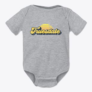 Truesdale Iowa Sublime Sunset Baby Onesie