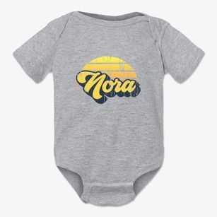 Nora Nebraska Sublime Sunset Baby Onesie