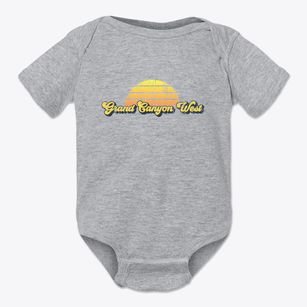 Grand Canyon West Arizona Sublime Sunset Baby Onesie