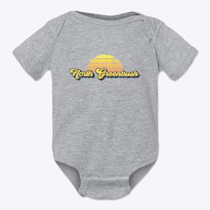 North Greenbush New York Sublime Sunset Baby Onesie