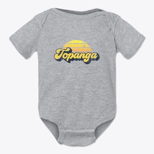 Topanga California Sublime Sunset Baby Onesie