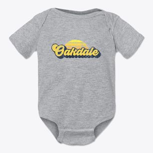 Oakdale Louisiana Sublime Sunset Baby Onesie