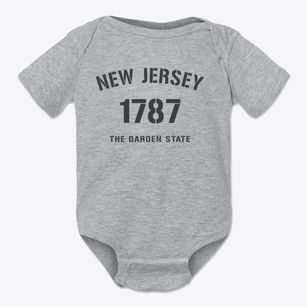  New Jersey Established Baby Onesie