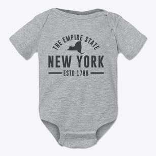  New York Motto Baby Onesie