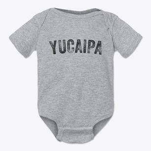 Yucaipa California Timeless Retro Baby Onesie