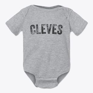 Cleves Ohio Timeless Retro Baby Onesie