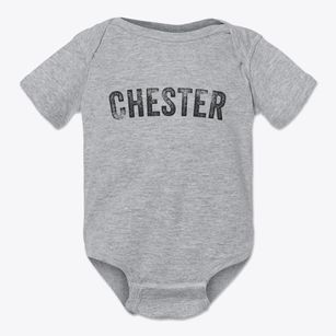Chester New Jersey Timeless Retro Baby Onesie