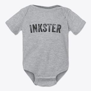 Inkster Michigan Timeless Retro Baby Onesie