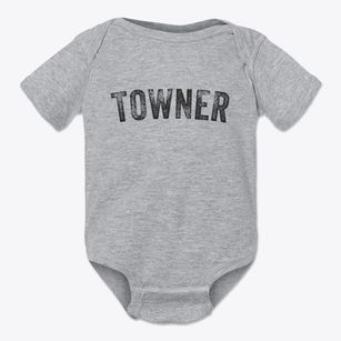 Towner North Dakota Timeless Retro Baby Onesie