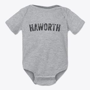Haworth Oklahoma Timeless Retro Baby Onesie