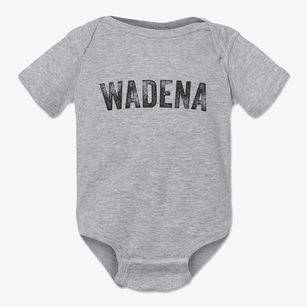 Wadena Iowa Timeless Retro Baby Onesie