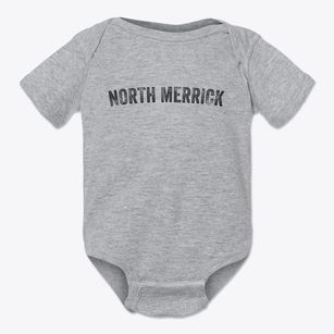 North Merrick New York Timeless Retro Baby Onesie