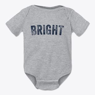 Bright Indiana Timeless Retro Baby Onesie