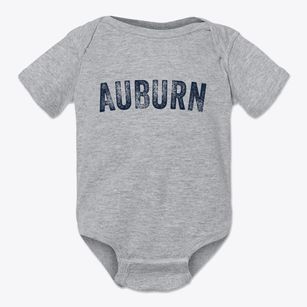 Auburn New Hampshire Timeless Retro Baby Onesie