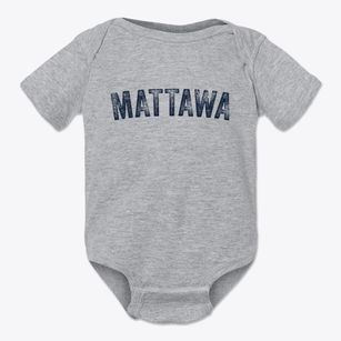 Mattawa Washington Timeless Retro Baby Onesie