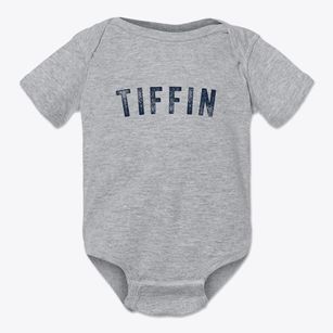 Tiffin Iowa Timeless Retro Baby Onesie