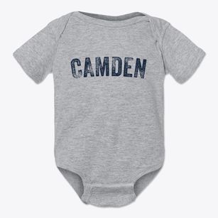 Camden Alabama Timeless Retro Baby Onesie