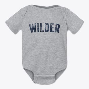 Wilder Idaho Timeless Retro Baby Onesie