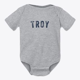 Troy Vermont Timeless Retro Baby Onesie
