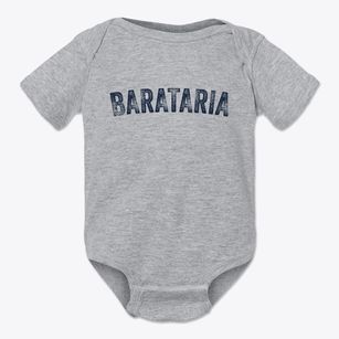 Barataria Louisiana Timeless Retro Baby Onesie