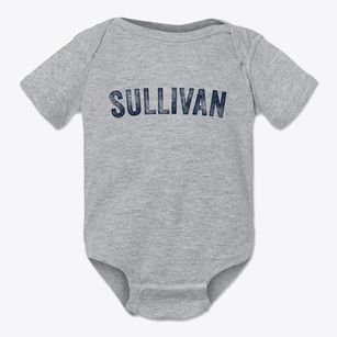 Sullivan New Hampshire Timeless Retro Baby Onesie