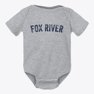 Fox River Alaska Timeless Retro Baby Onesie