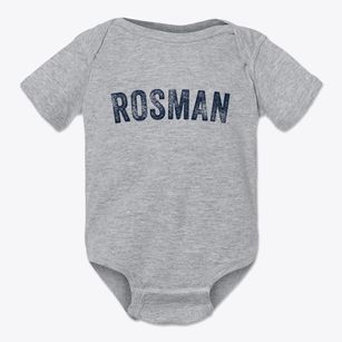 Rosman North Carolina Timeless Retro Baby Onesie