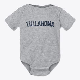 Tullahoma Tennessee Timeless Retro Baby Onesie