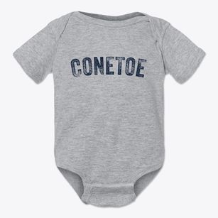 Conetoe North Carolina Timeless Retro Baby Onesie