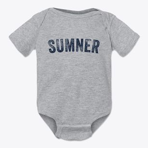 Sumner Nebraska Timeless Retro Baby Onesie
