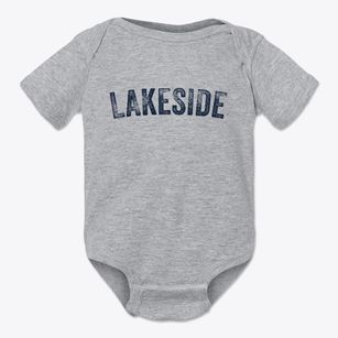 Lakeside Missouri Timeless Retro Baby Onesie