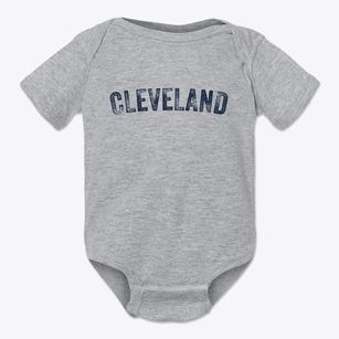 Cleveland Texas Timeless Retro Baby Onesie
