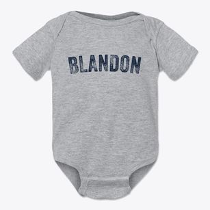 Blandon Pennsylvania Timeless Retro Baby Onesie