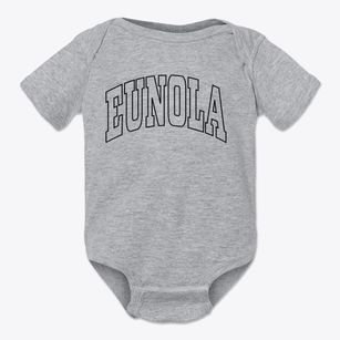 Eunola Alabama Trendy Block Baby Onesie