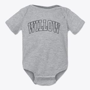 Willow Oklahoma Trendy Block Baby Onesie